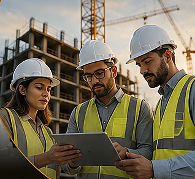 Equipo directivo del sector construcción liderando la transformación digital con BIM